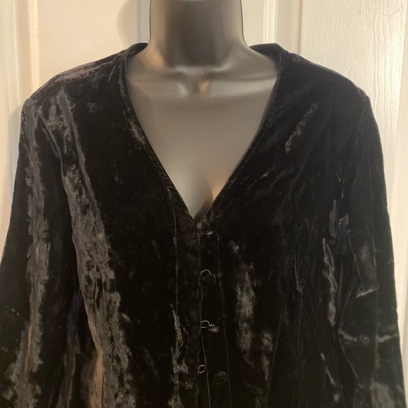 “JOHNNY WAS” Vintage 90’s Velvet Jacket - Picture 2 of 14